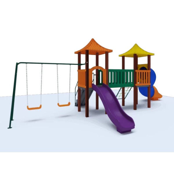 Playground Madeira Plástica kmp0205